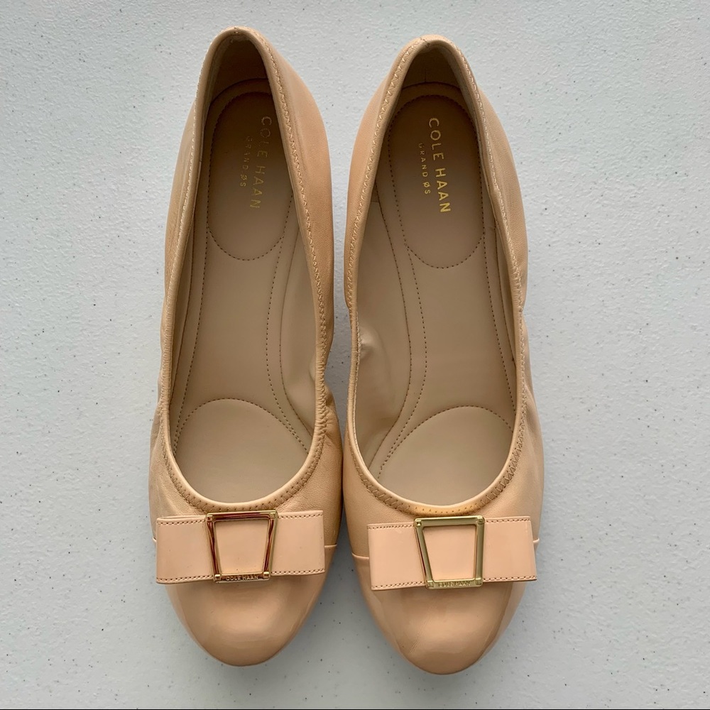 Cole Haan Women’s Tali Bow Wedge Grand.OS Pumps Shoes Size: 10B